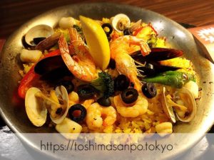 【上板橋駅】上質シーフードをロブスターの間近でいただく。水槽前で写真撮ろう｢レッドロブスター｣の シェフズパエリア