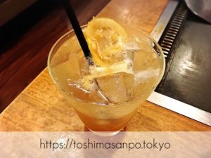 【池袋駅】この上ない美味発見!お好み焼き・もんじゃの最上級ってここ!?｢灼楽（しゃくら）1号店｣の自家製レモネード