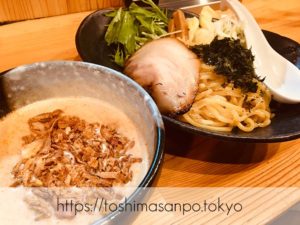 【大塚駅】ニンニク効いた味噌ラーメン激ウマ！コク深くてやみつきになる「北海道らーめん ともや」の追記2：冷やし味噌ダレつけ麺