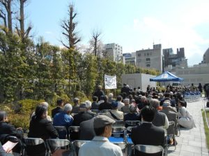 【池袋駅】城北大空襲被災体験を語り継ぐ「4・13根津山小さな追悼会」の過去の模様2