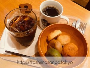 【池袋駅】タピオカ粉の創作パンはもちもち食感。意外とめっちゃお腹いっぱいに！「ぽんでCOFFEE」のランチ