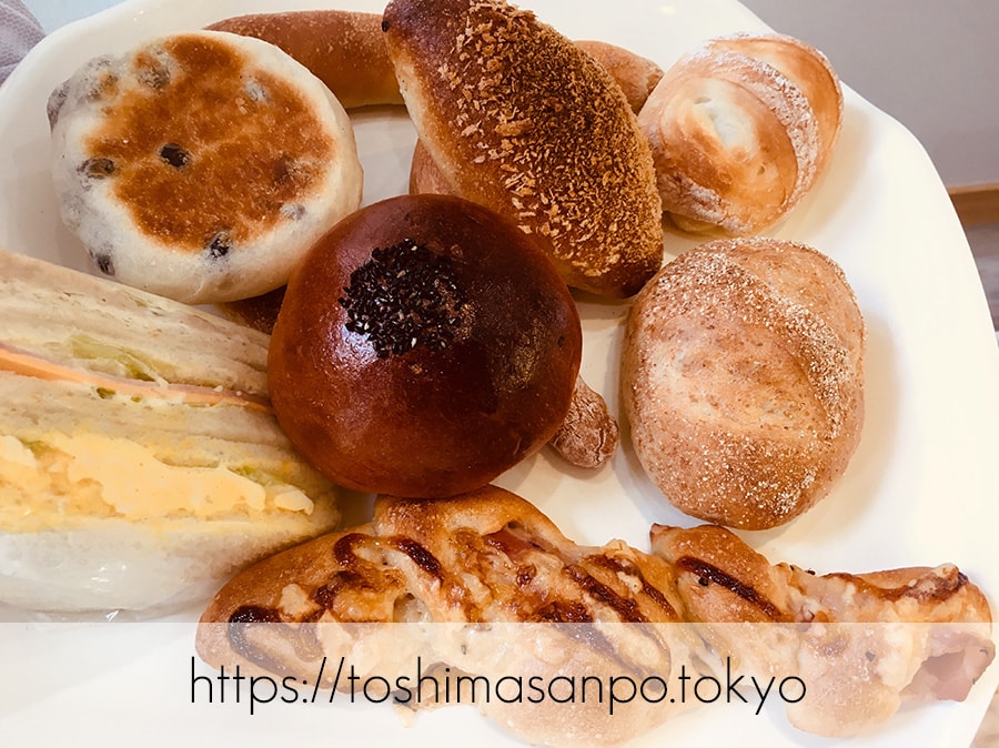 【大塚駅】お手頃パン食べつくしたい♡イートインもあるよ。6月開店「ベーカリーランド北大塚」