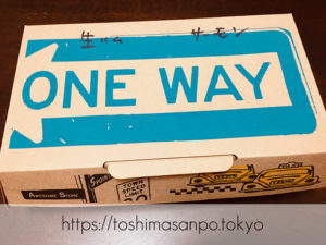 【池袋駅】池袋のオシャレスポット新名所！352円均一ベーグルかわいい♡｢オーサムストア＆カフェ｣のテイクアウトのボックス2