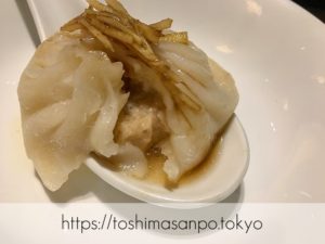 【池袋駅】勝手に穴場認定！ワンランク上の品良し街中華「飲茶・点心 RAKURAKU 楽楽」の特製上海小籠包2