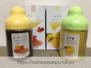 【巣鴨駅】お気に入りのはちみつ屋さん発見♡人気はちみつ博士も監修の｢杉養蜂園｣ソフトクリームもおすすめ!の購入した果汁入りはちみつ